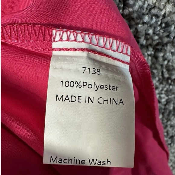 Pretty garden Sleeveless Satin Elegant Evening Dress SZ Medium NWT - Picture 10 of 11